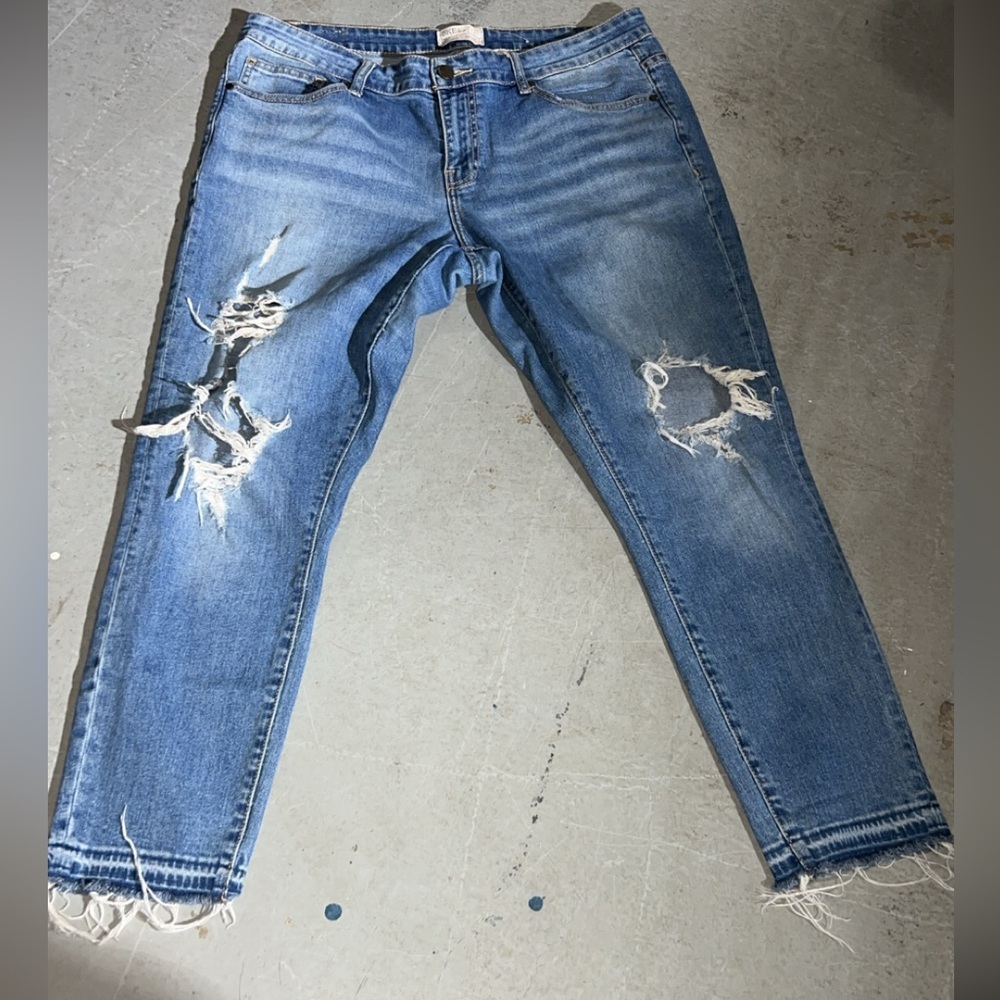 BKE Blue Skinny Jeans